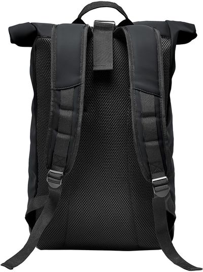 Am image of a Custom Stormtech Sargasso Backpack in Black!