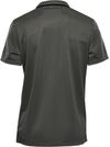 Am image of a Custom Stormtech Women's Treeline Performance Short Sleeve Polo in Graphite!