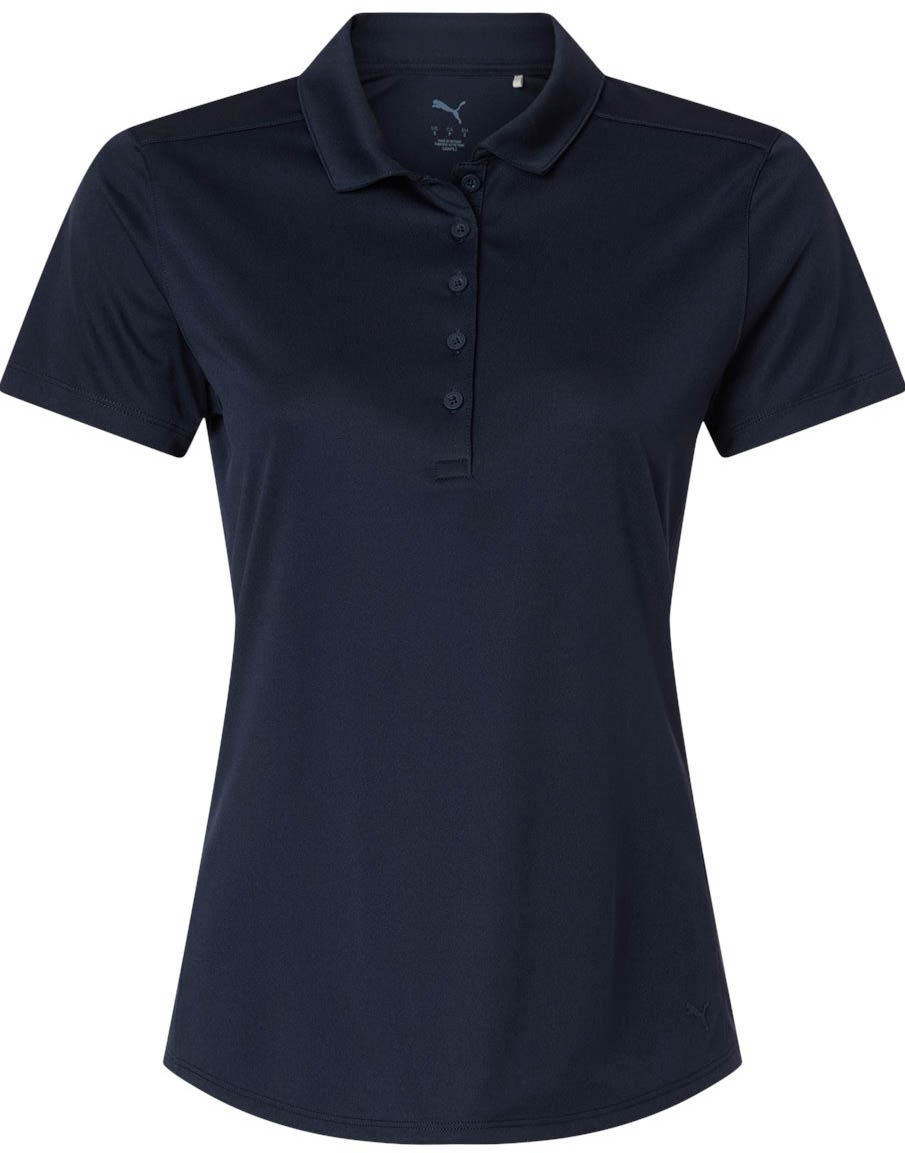 Puma Golf Womens Pure 2.0 Polo in Deep Navy