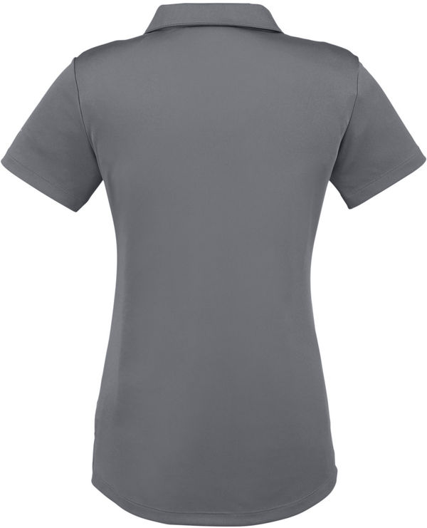 Am image of a Custom Puma Golf Ladies' Icon Golf Polo in QUIET SHADE!