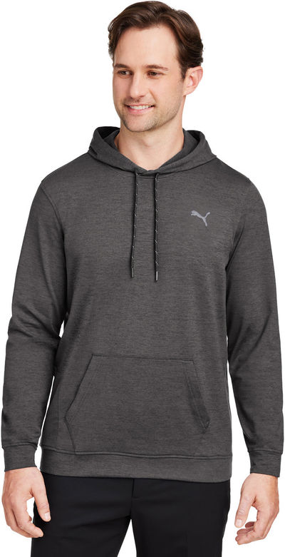 An image of a Custom Puma Golf Men's Cloudspun Progress Hooded Sweatshirt!
