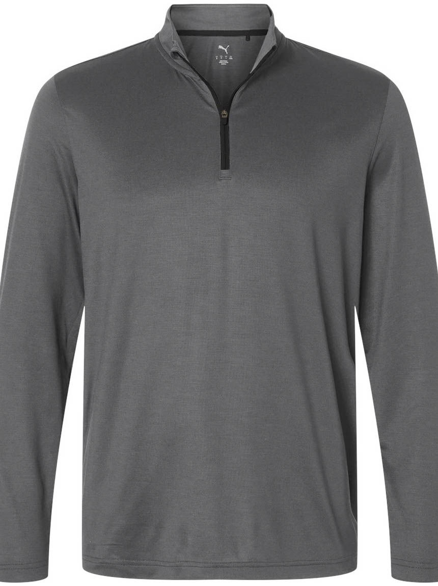 Puma Golf Men's Icon 2.0 Quarter Zip in Slate Sky