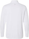 An image of a Custom Puma Golf Men's Icon 2.0 Quarter Zip in White Glow!