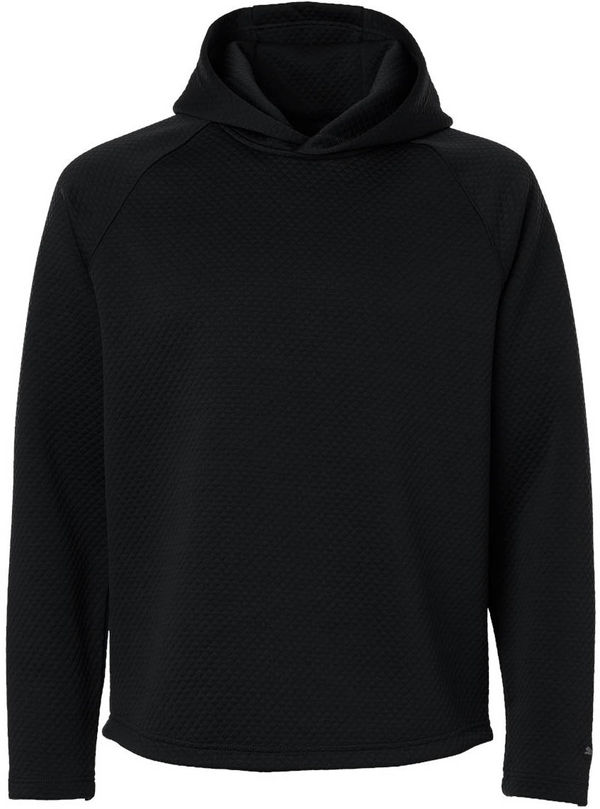 An image of a Custom Puma Golf Men's Pebble Hooded Pullover in Puma Black!