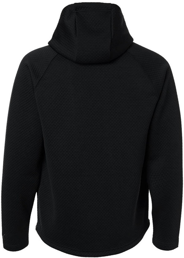 An image of a Custom Puma Golf Men's Pebble Hooded Pullover in Puma Black!