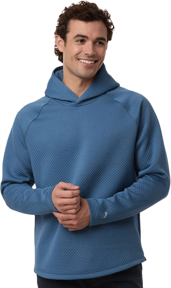 An image of a Custom Puma Golf Men's Pebble Hooded Pullover!