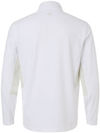 An image of a Custom Puma Golf Men's Pure 2.0 Quarter Zip in White Glow/Sedate!