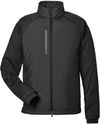 Am image of a Custom Puma Golf Mens Hielands Jacket in Black!