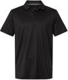An image of a Custom Puma Golf Mens Icon Heather Polo 2.0 in Puma Black Heather!