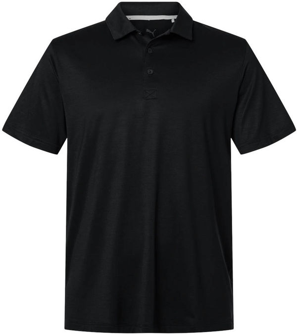 An image of a Custom Puma Golf Mens Icon Polo 2.0 in Puma Black!