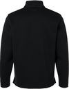 An image of a Custom Puma Golf Mens Pebble Quarter Zip Pullover in Puma Black!