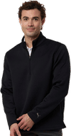 An image of a Custom Puma Golf Mens Pebble Quarter Zip Pullover!