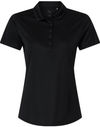 An image of a Custom Puma Golf Womens Pure 2.0 Polo in Puma Black!