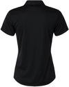 An image of a Custom Puma Golf Womens Pure 2.0 Polo in Puma Black!