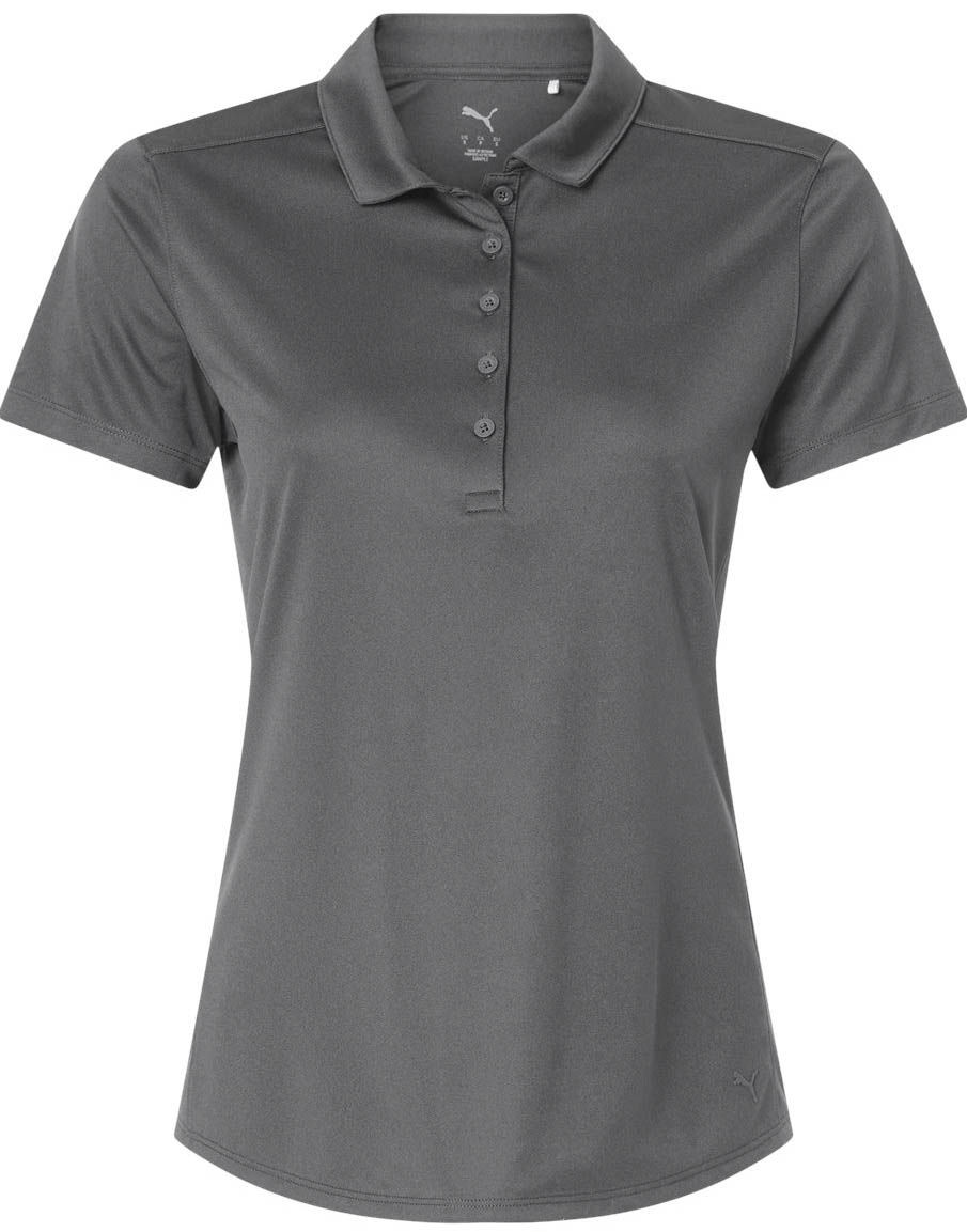 Puma Golf Womens Pure 2.0 Polo in Slate Sky