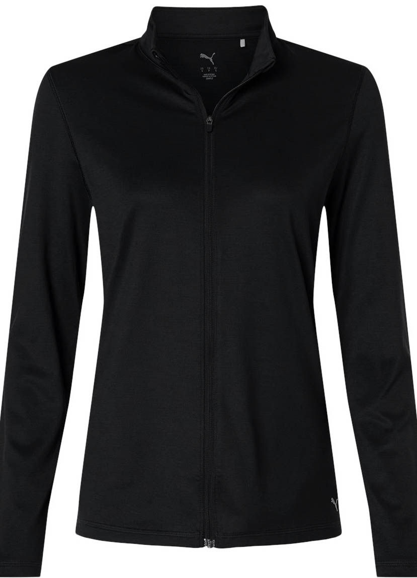 Puma Golf Women's Icon 2.0 Full Zip in Puma Black