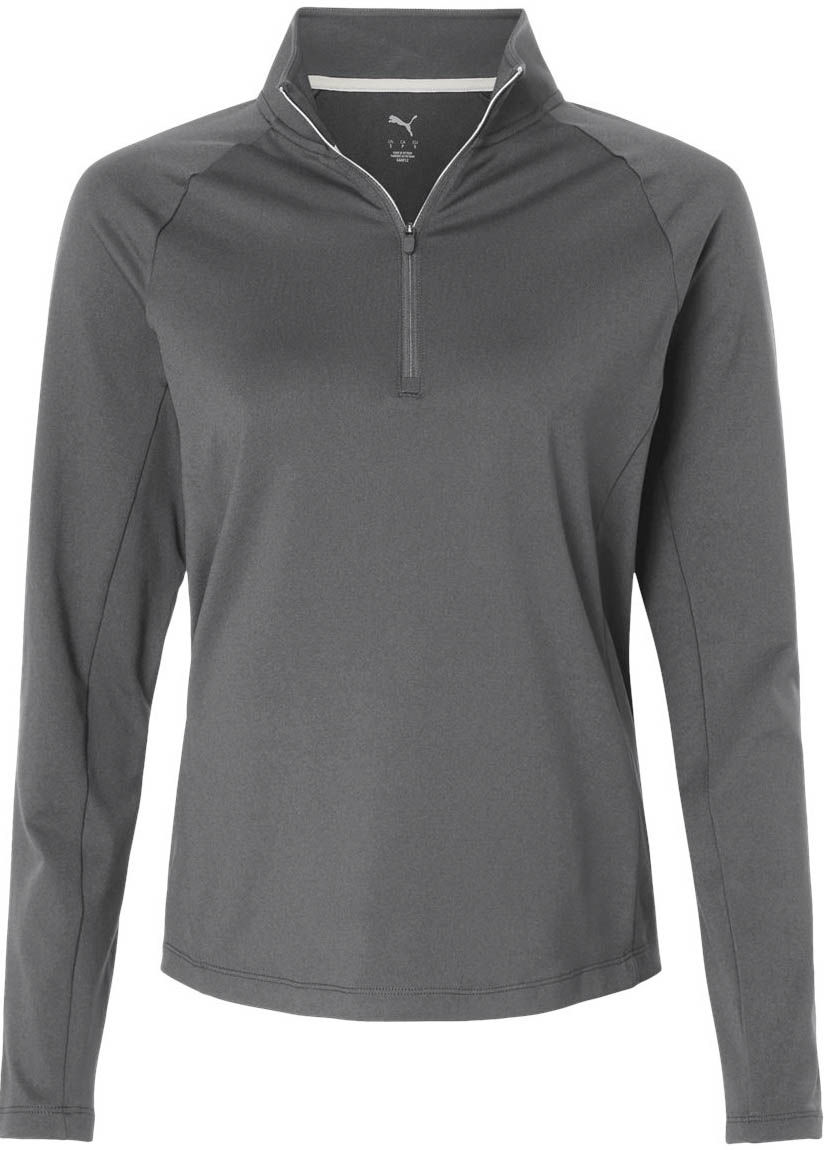 Puma Golf Women's Pure 2.0 Quarter Zip in Slate Sky