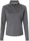 An image of a Custom Puma Golf Women's Pure 2.0 Quarter Zip in Slate Sky!