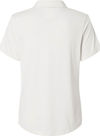 An image of a Custom Puma Golf Womens Icon Heather Polo in Warm White Heather!