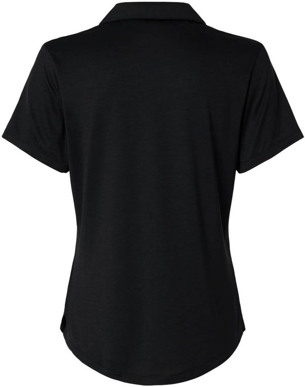 An image of a Custom Puma Golf Womens Icon Polo 2.0 in Puma Black!