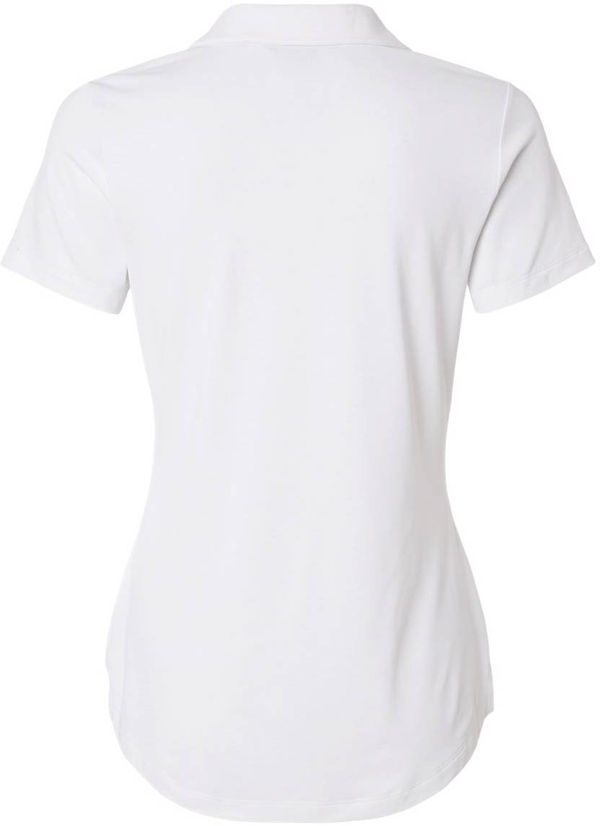 An image of a Custom Puma Golf Womens Icon Polo 2.0 in White Glow!
