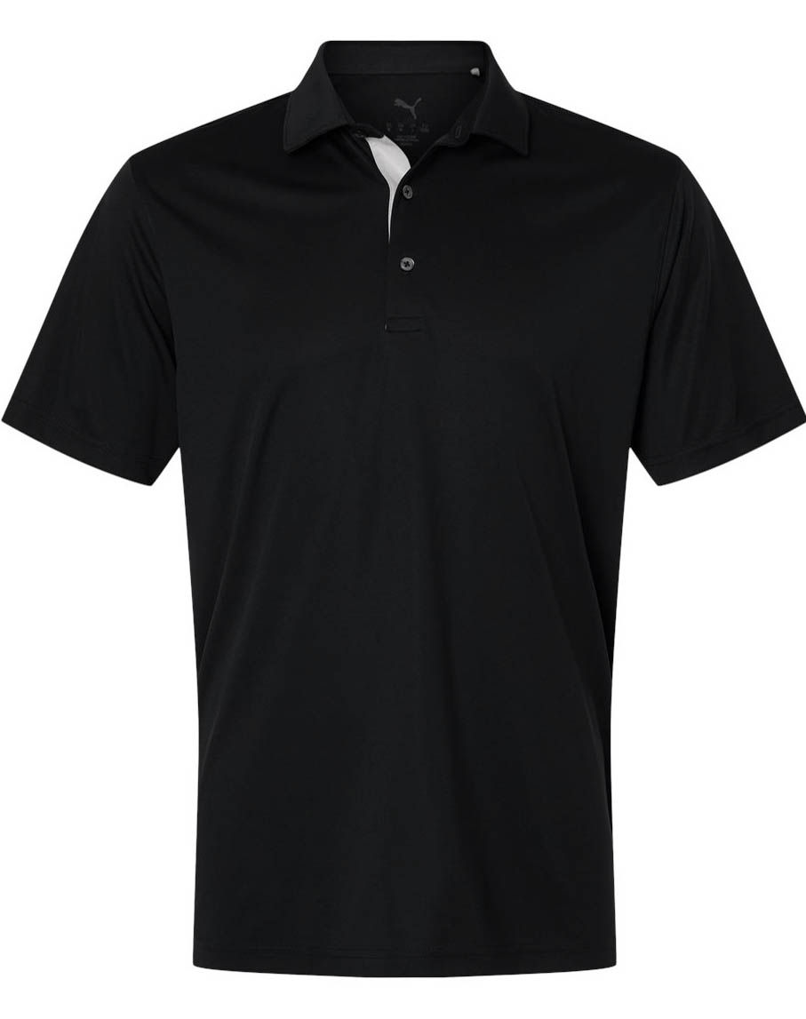 Puma Gulf Men's Pure 2.0 Polo in Puma Black
