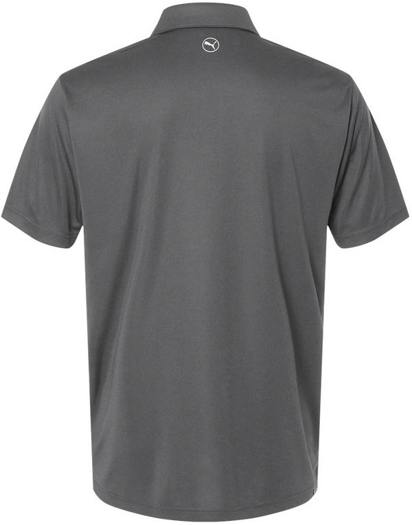 An image of a Custom Puma Gulf Men's Pure 2.0 Polo in Slate Sky!