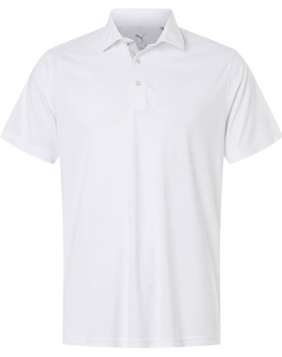 Puma Gulf Men's Pure 2.0 Polo in White Glow