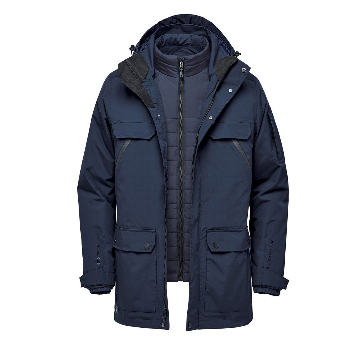 Stormtech Mens Fairbanks 5 in 1 System Jacket in Navy