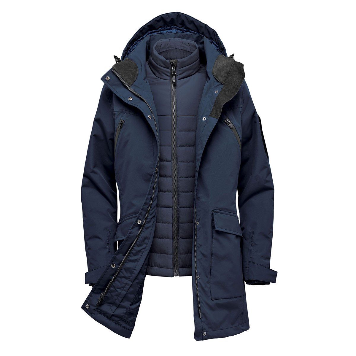 Stormtech Womens Fairbanks 5 in 1 System Jacket in Navy