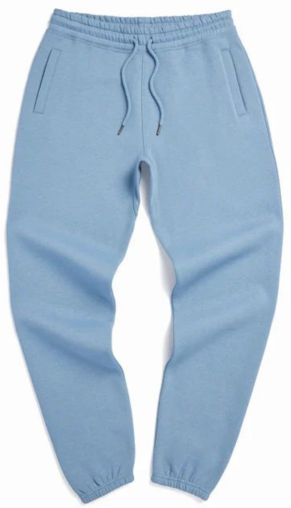 Am image of a Custom Original Favorites GOTS® Organic Cotton Sweatpants in Cloudy Blue!