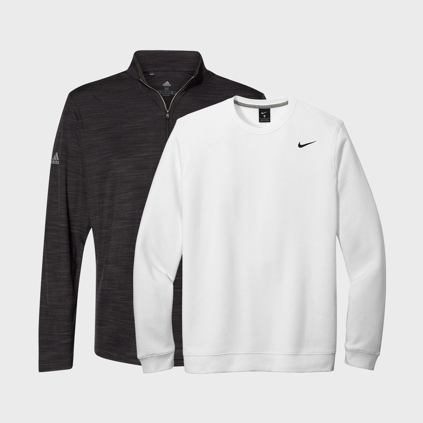 An image of a custom hoodies and sweatshirts that you can screen print or embroider on!
