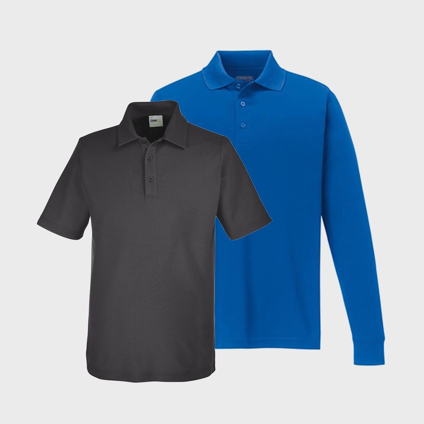 An image of Team 365 custom polo shirts that you can print your design or logo on!
