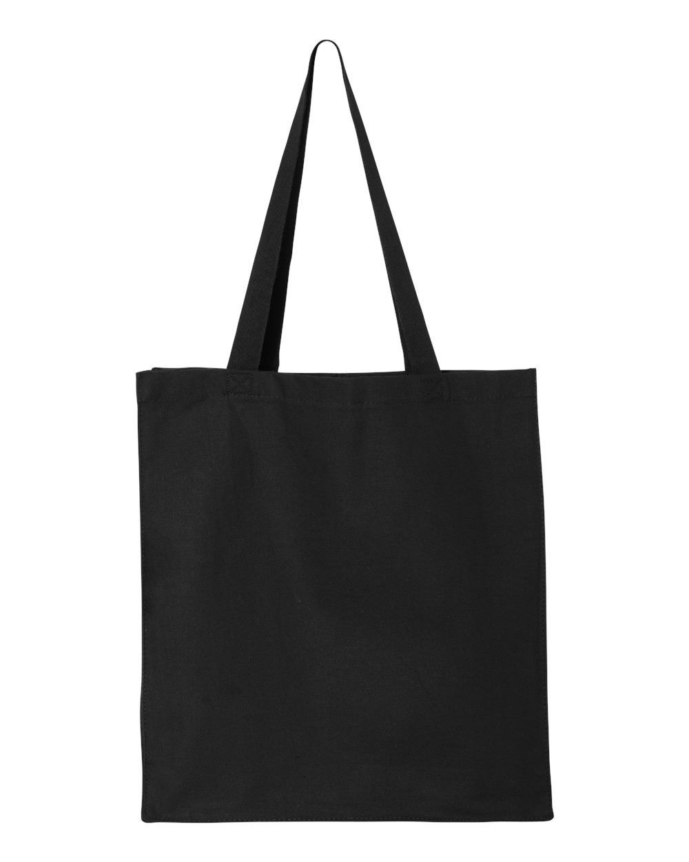 QTees 14L Thick Gusset Shopping Bag in Black