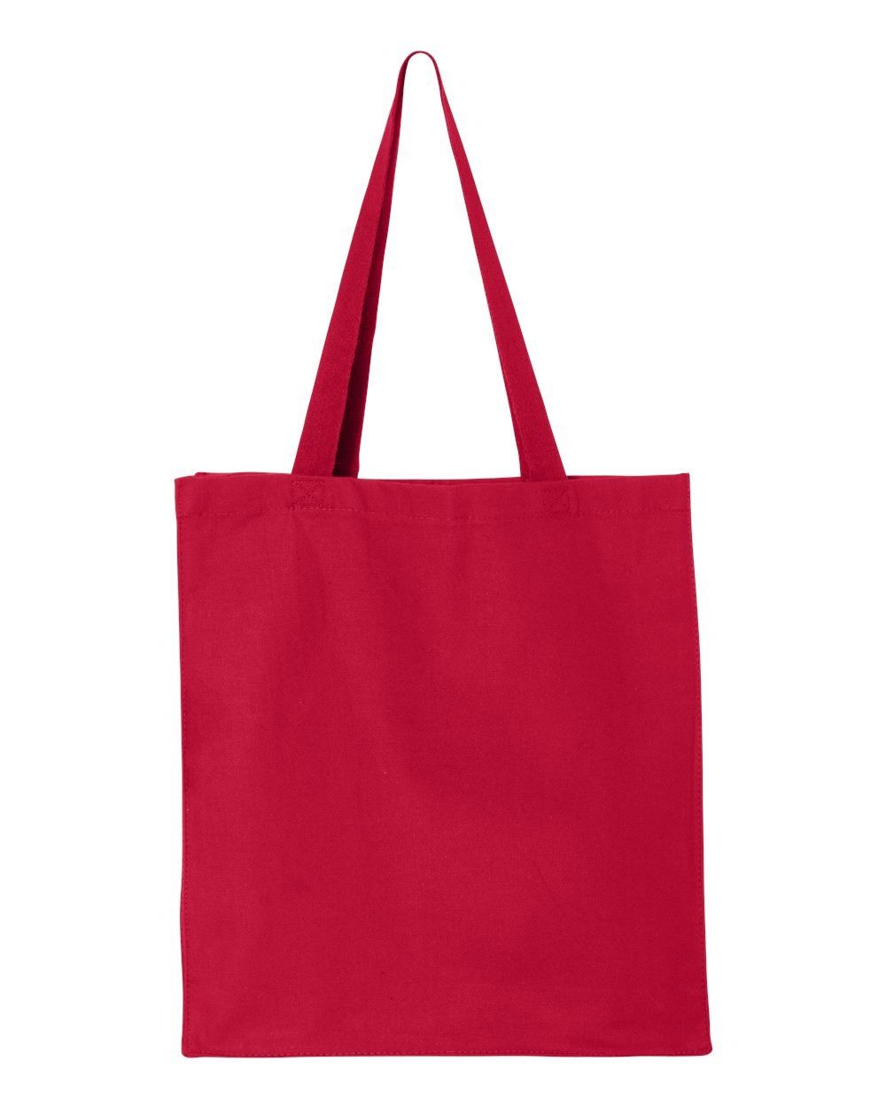 QTees 14L Thick Gusset Shopping Bag in Red