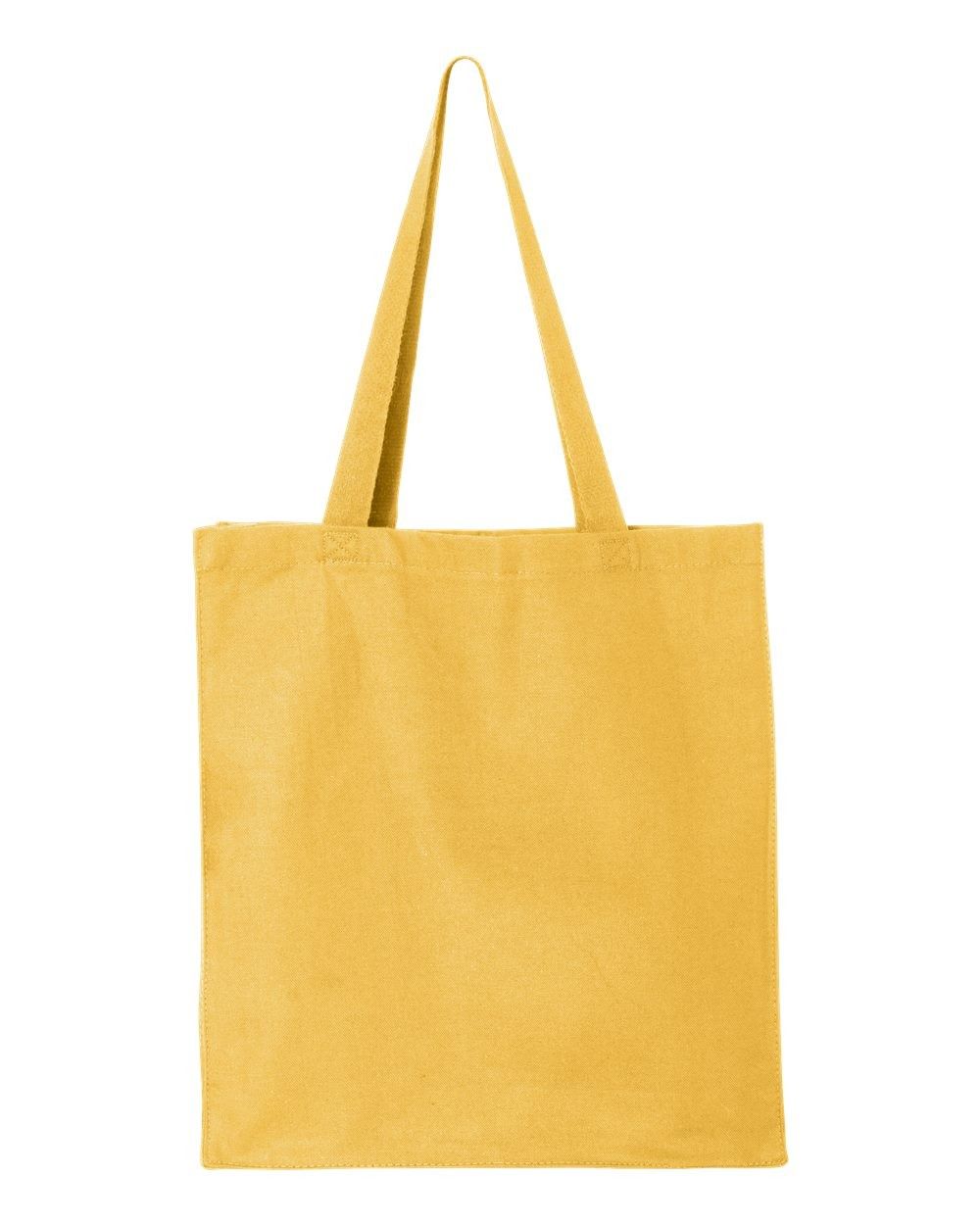 QTees 14L Thick Gusset Shopping Bag in Yellow