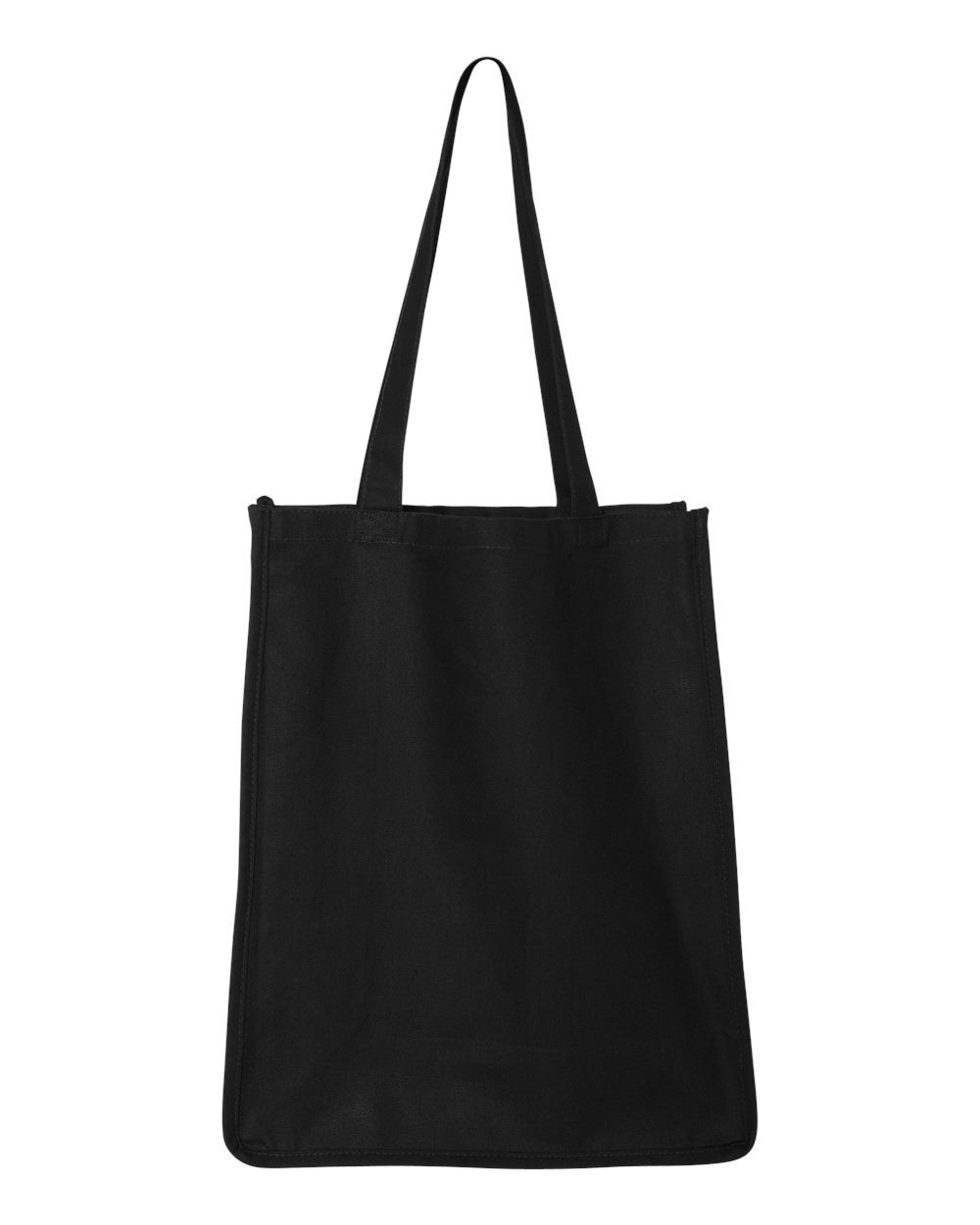 QTees 27L Jumbo Shopping Bag in Black