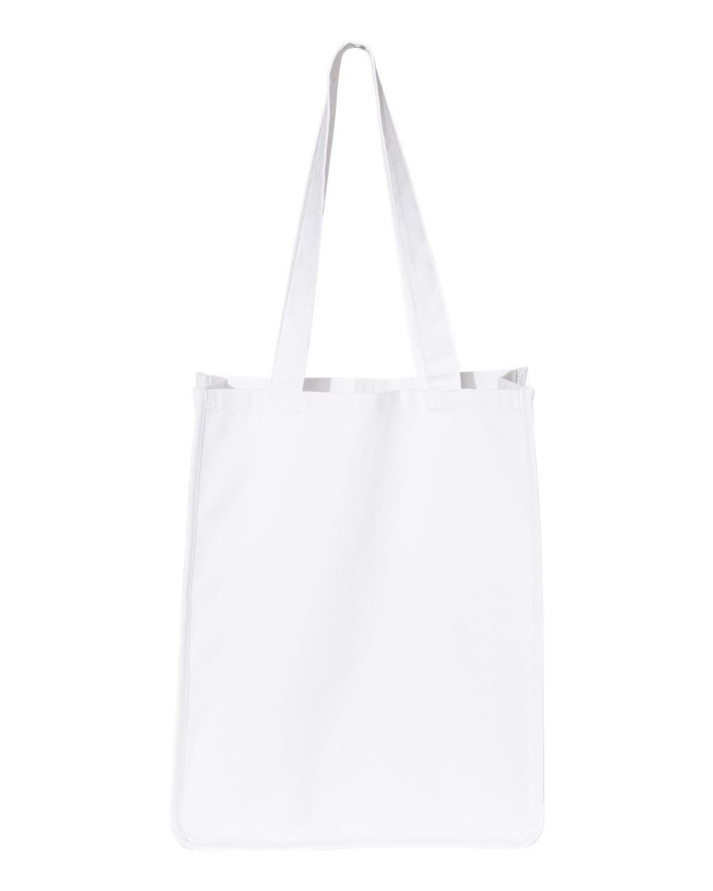 QTees 27L Jumbo Shopping Bag in White