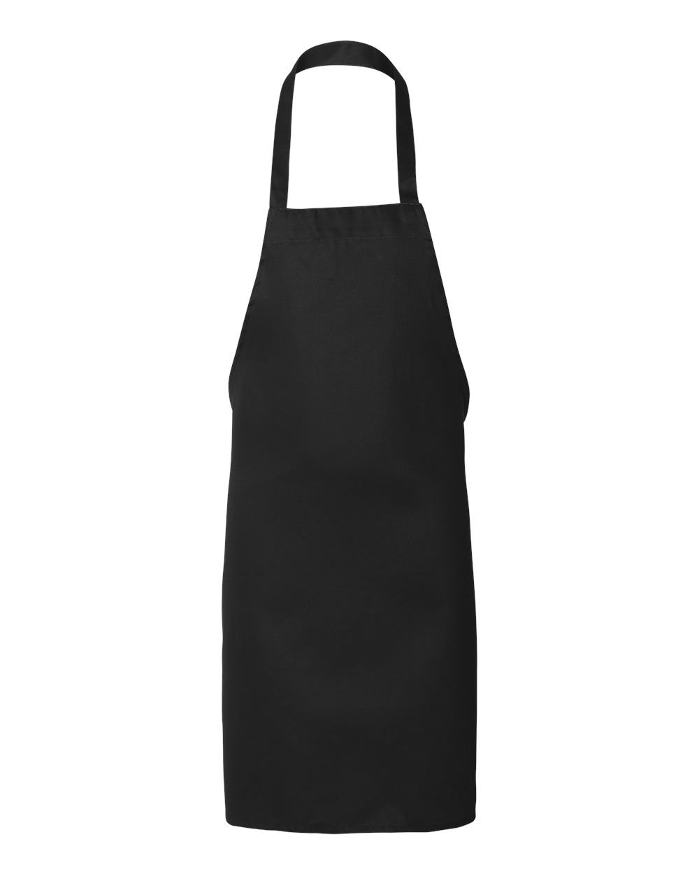 QTees Butcher Apron in Black