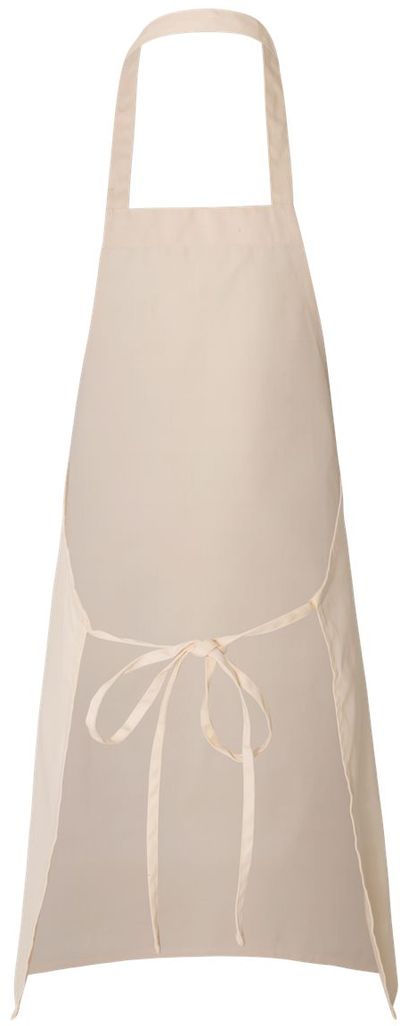 Am image of a Custom QTees Butcher Apron in Natural!