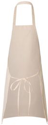 Am image of a Custom QTees Butcher Apron in Natural!