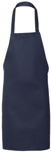 Am image of a Custom QTees Butcher Apron in Navy!
