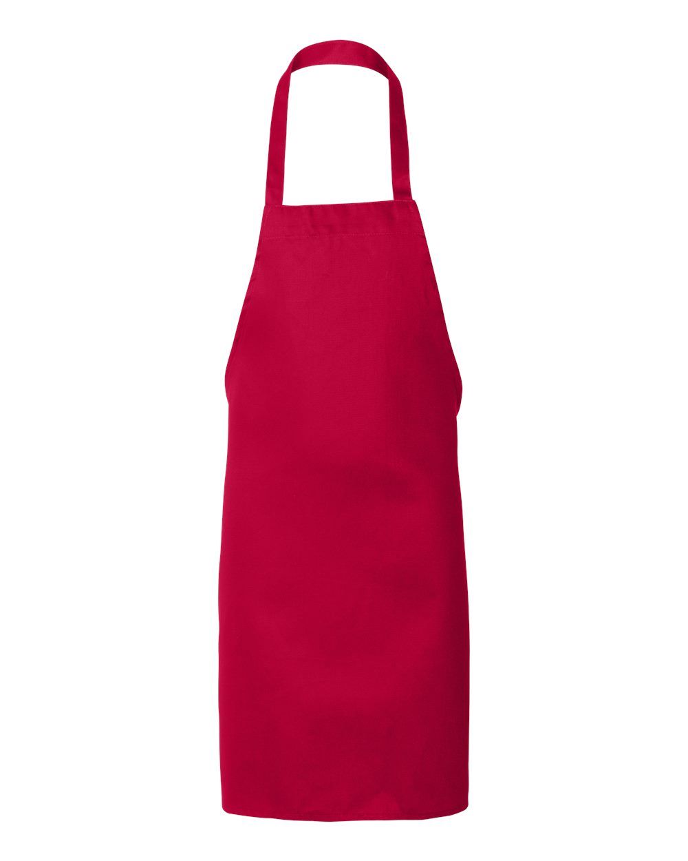 QTees Butcher Apron in Red