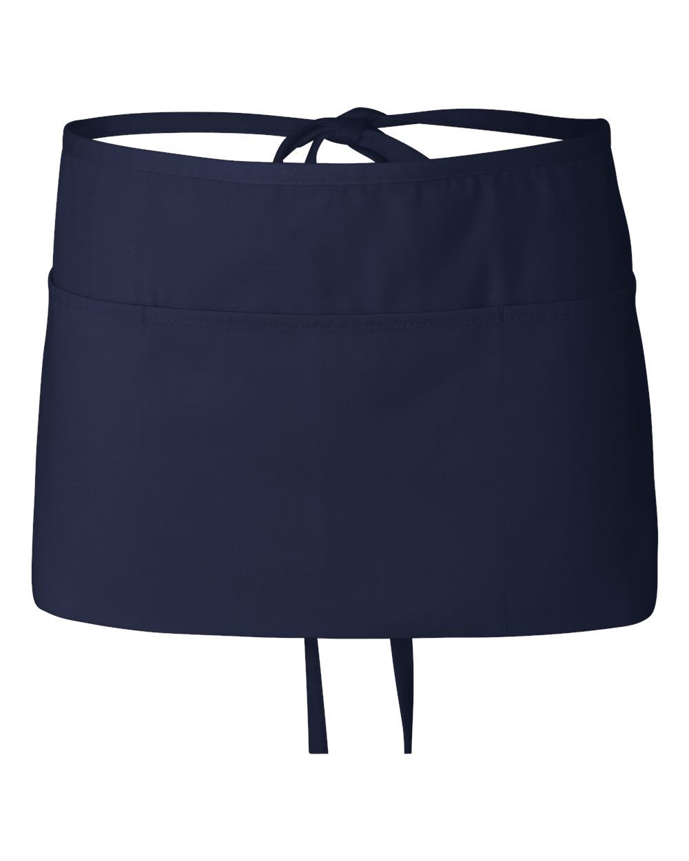 QTees Waist Apron with 3 Pockets in Navy