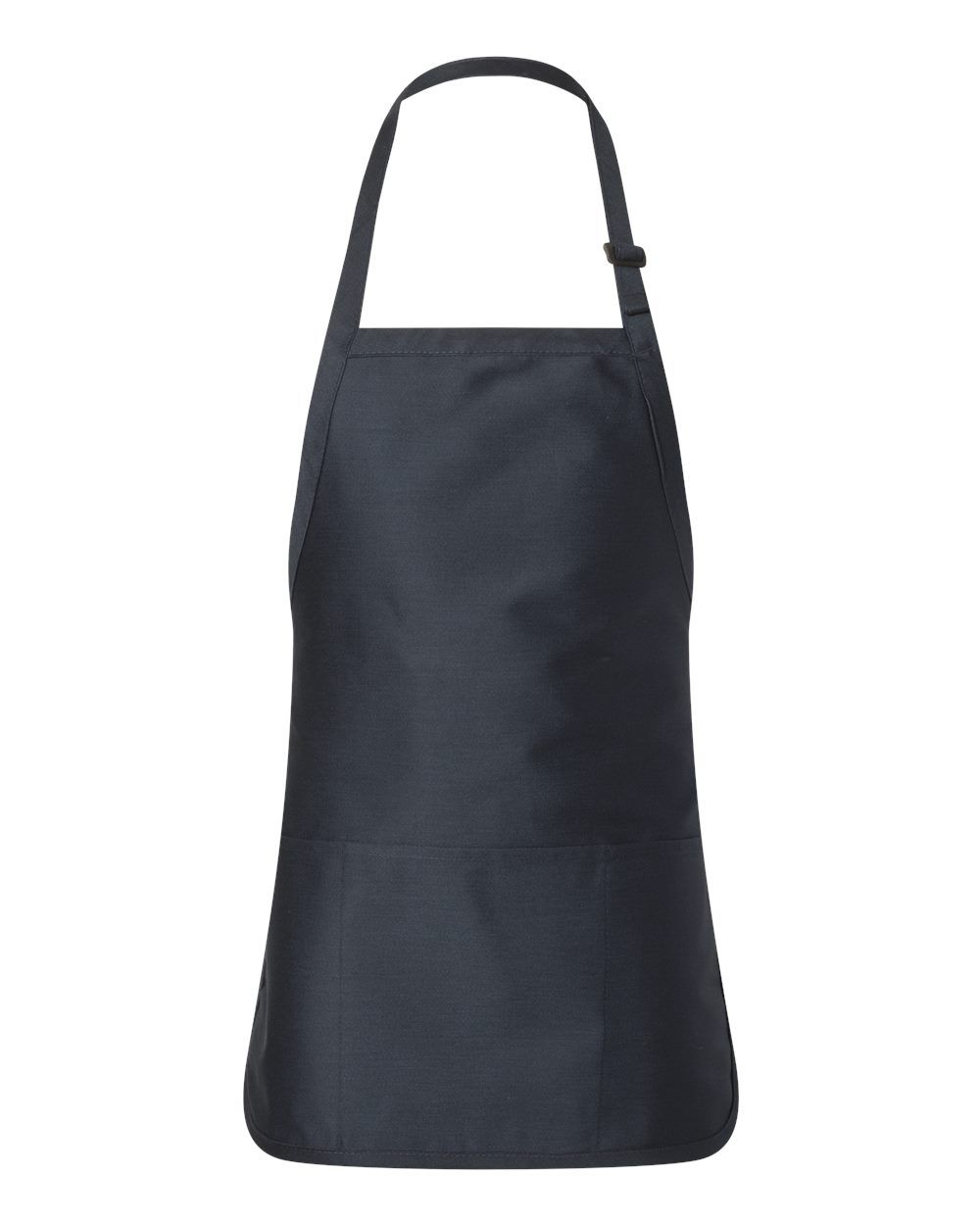 QTees Full Length Apron with Pouch Pocket in Navy