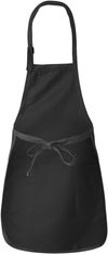 An image of a Custom Qtees Full Length Apron with Pockets!