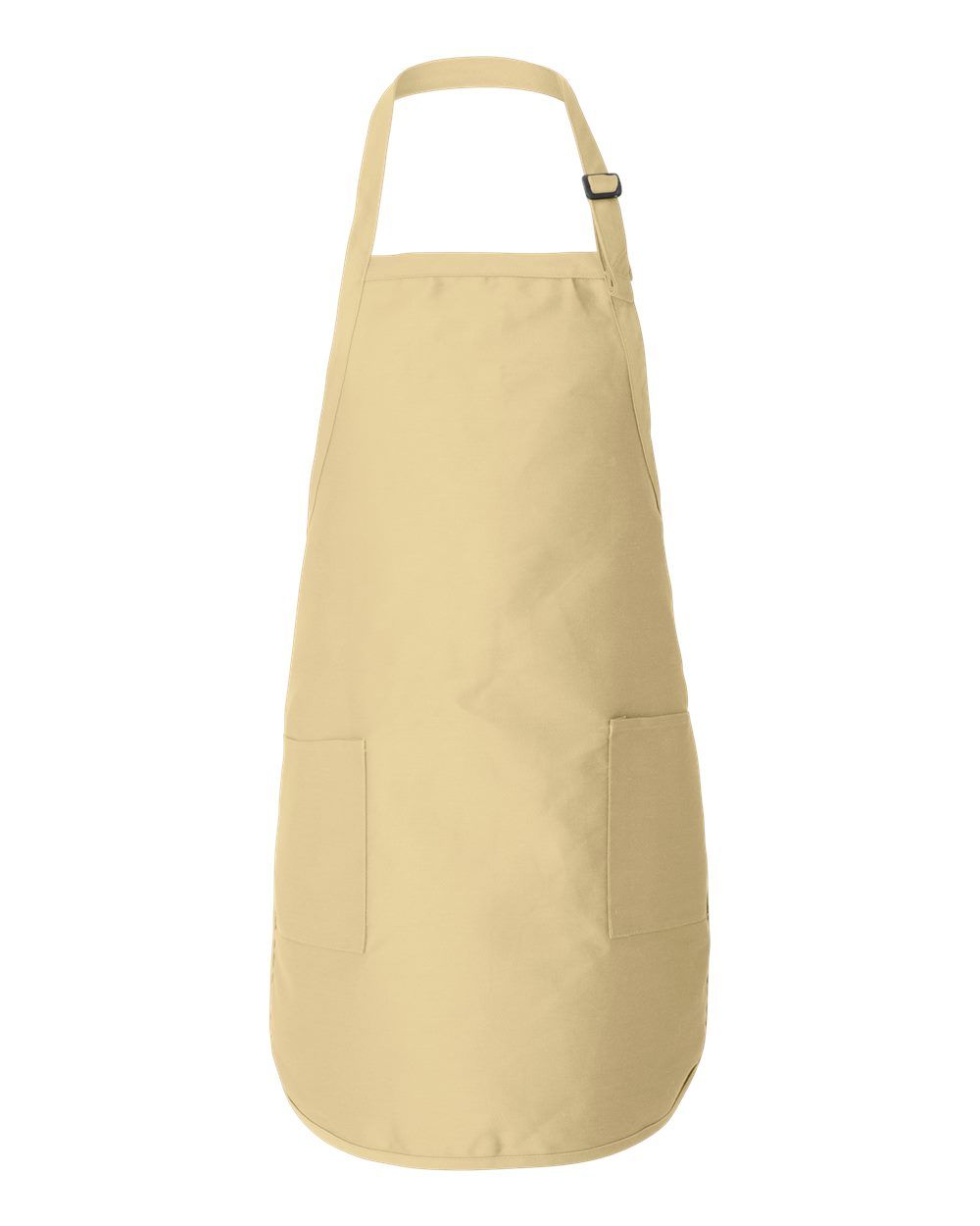 Qtees Full Length Apron with Pockets in Natural