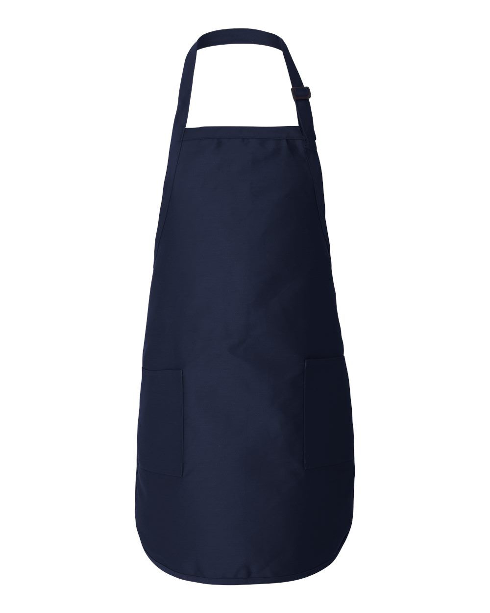 Qtees Full Length Apron with Pockets in Navy