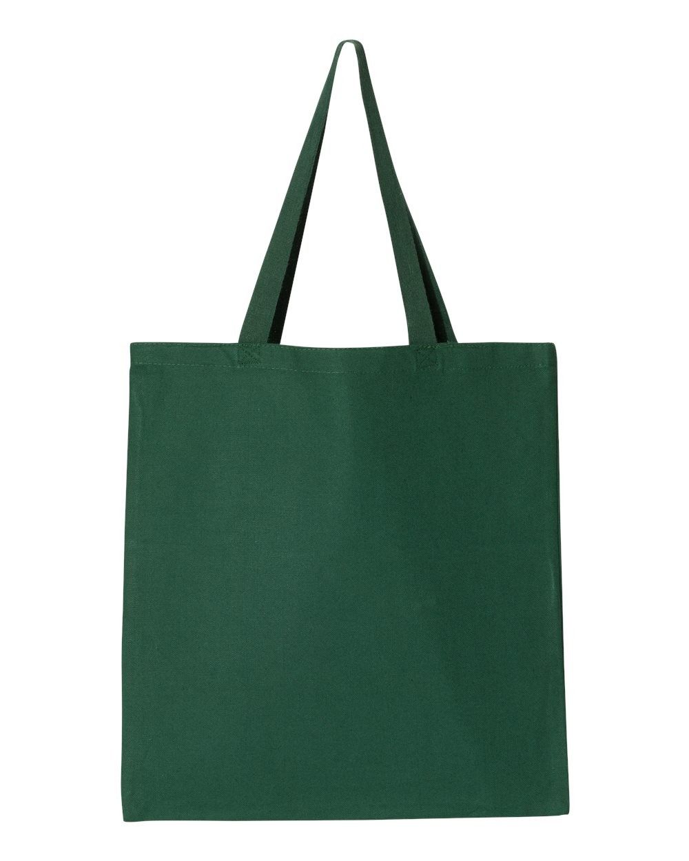 QTees Canvas Thick Promotional Tote in Forest