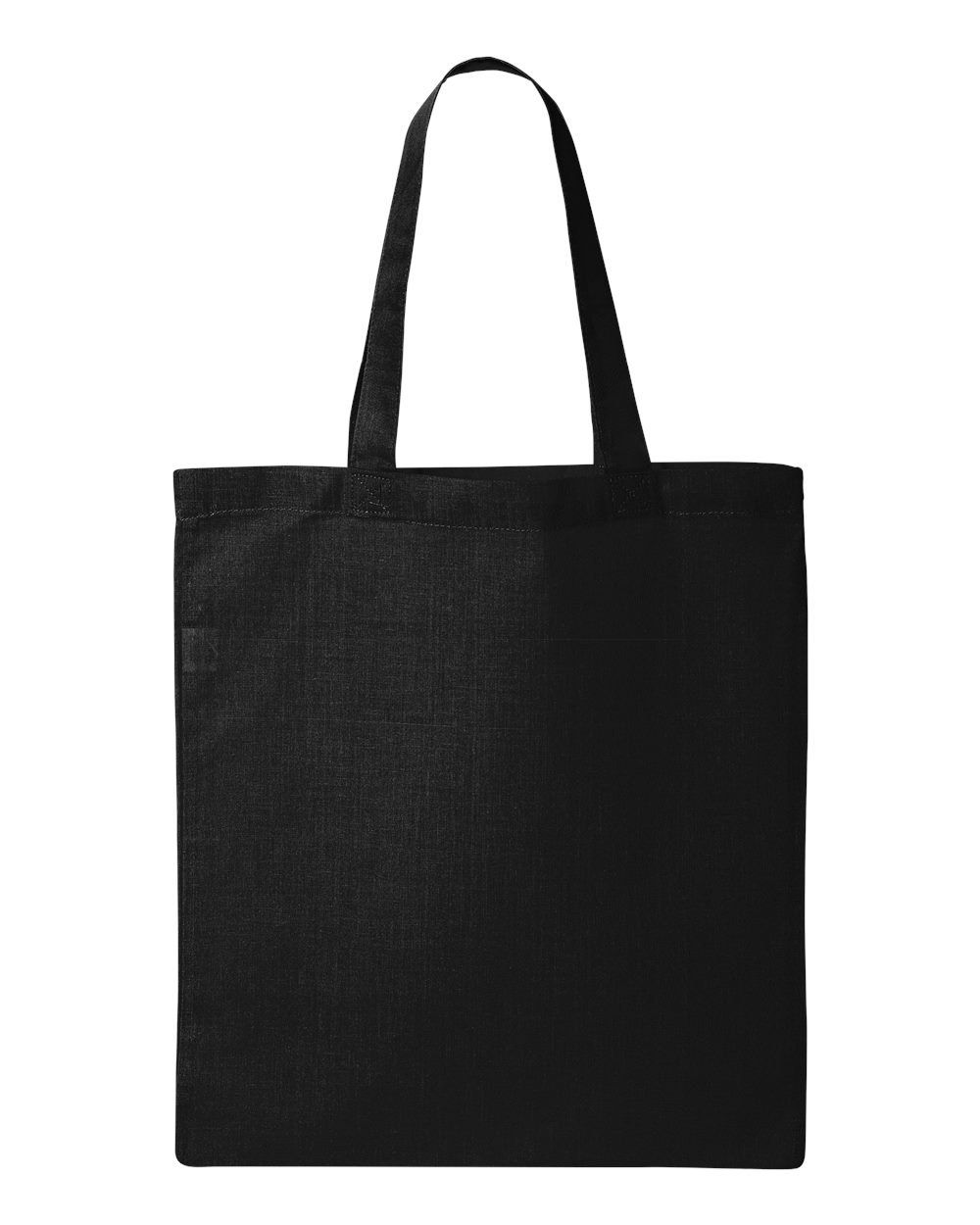 QTees Thin Economical Tote in Black